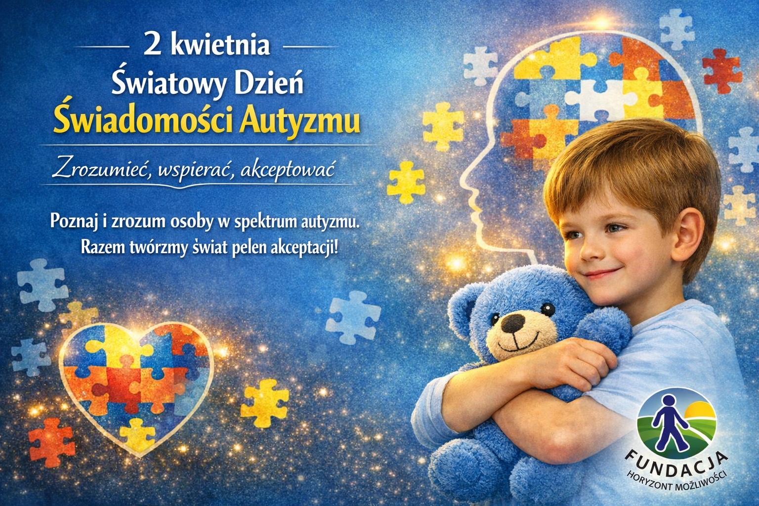 Światowy Dzień Świadomości Autyzmu – zrozumieć, wspierać, akceptować